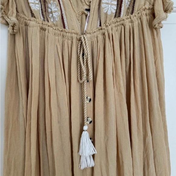 Free People Will Wait For You Boho Dress S - Picture 6 of 7